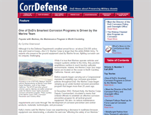 Tablet Screenshot of corrdefense.nace.org