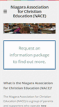 Mobile Screenshot of nace.ca